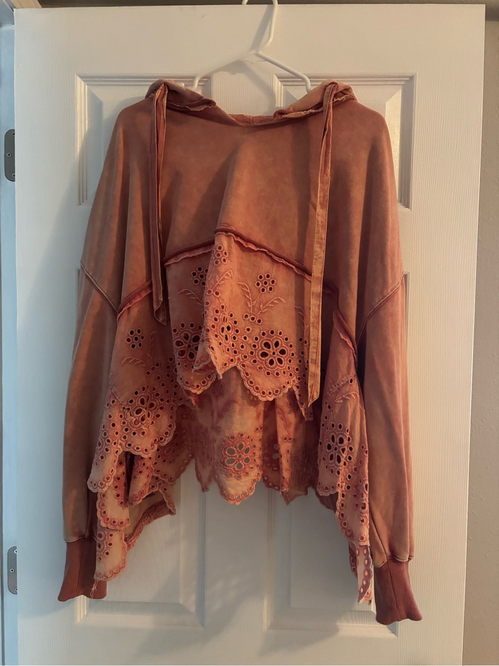 Oli & Hali Eyelet Hoodie